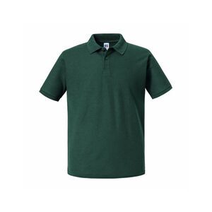 Russell Mens Authentic Pique Polo Shirt / Bottle Green